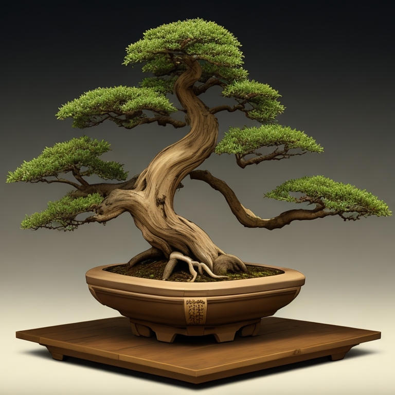 DreamShaper_v5_icon_bonsai_1